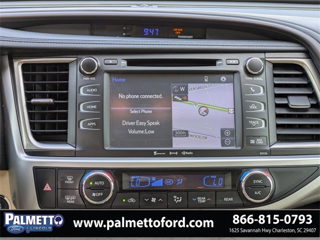 used 2016 Toyota Highlander car, priced at $19,873