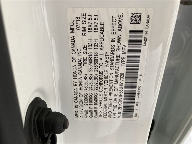 used 2018 Honda CR-V car, priced at $19,240