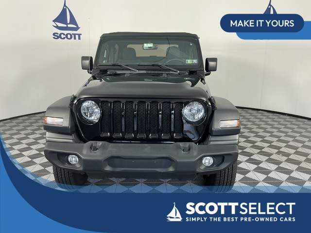 used 2023 Jeep Wrangler car, priced at $28,678