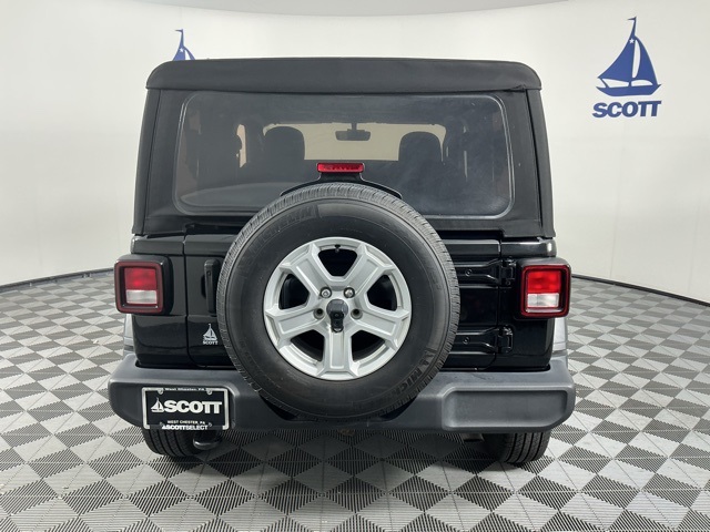 used 2023 Jeep Wrangler car, priced at $27,207