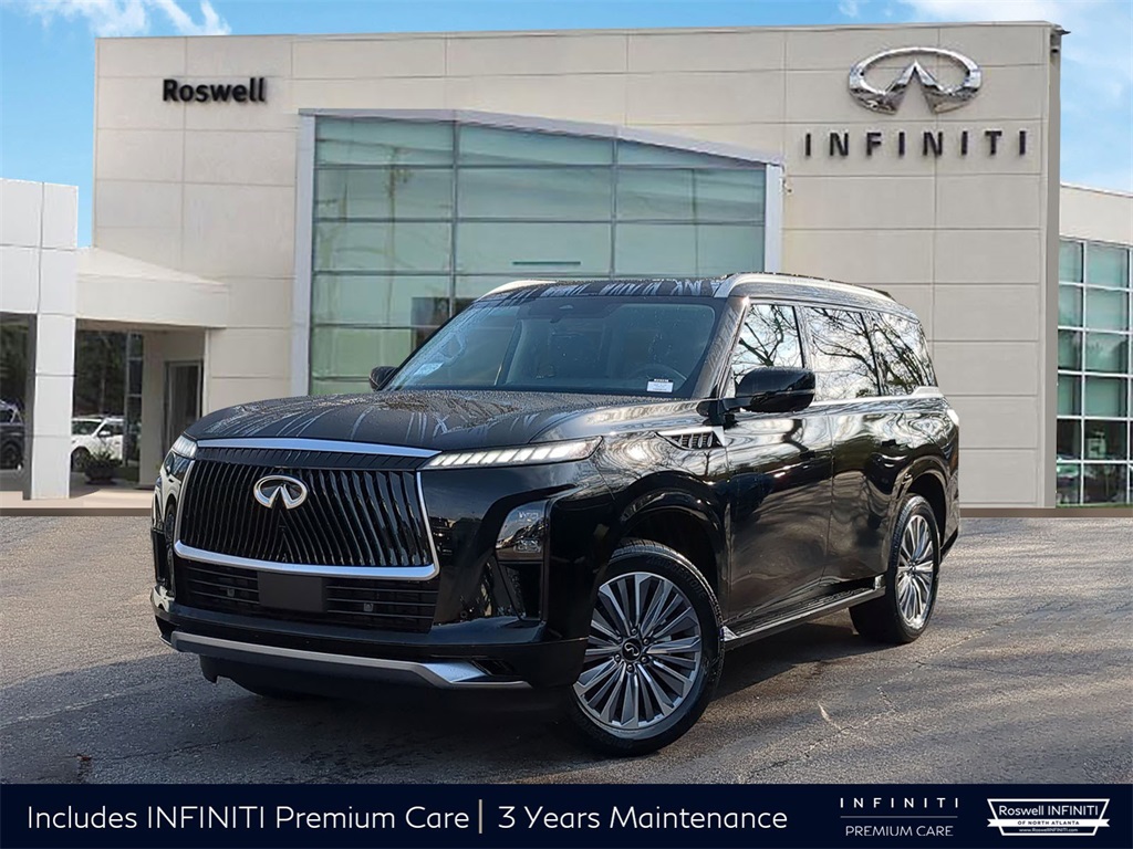 new 2025 INFINITI QX80 car, priced at $81,100