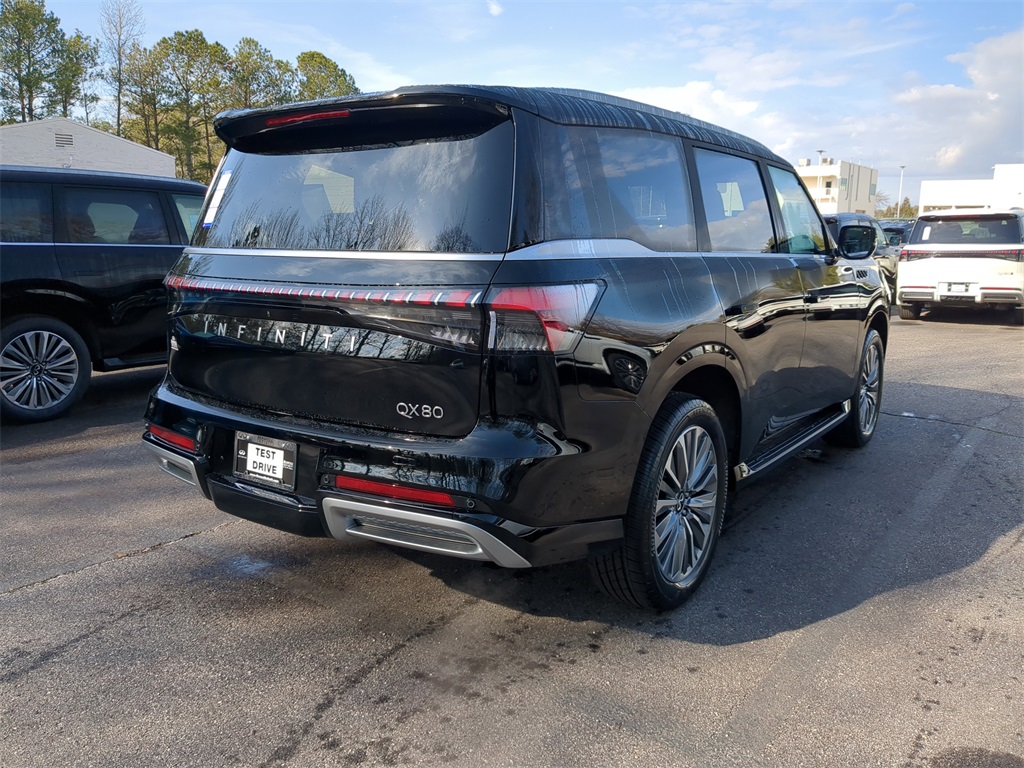 new 2025 INFINITI QX80 car, priced at $81,100