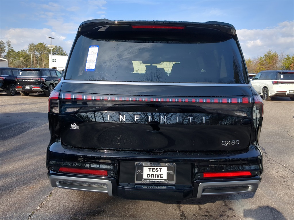 new 2025 INFINITI QX80 car, priced at $81,100