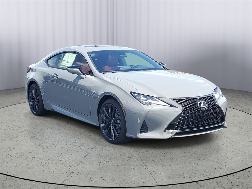 new 2025 Lexus RC car, priced at $59,588