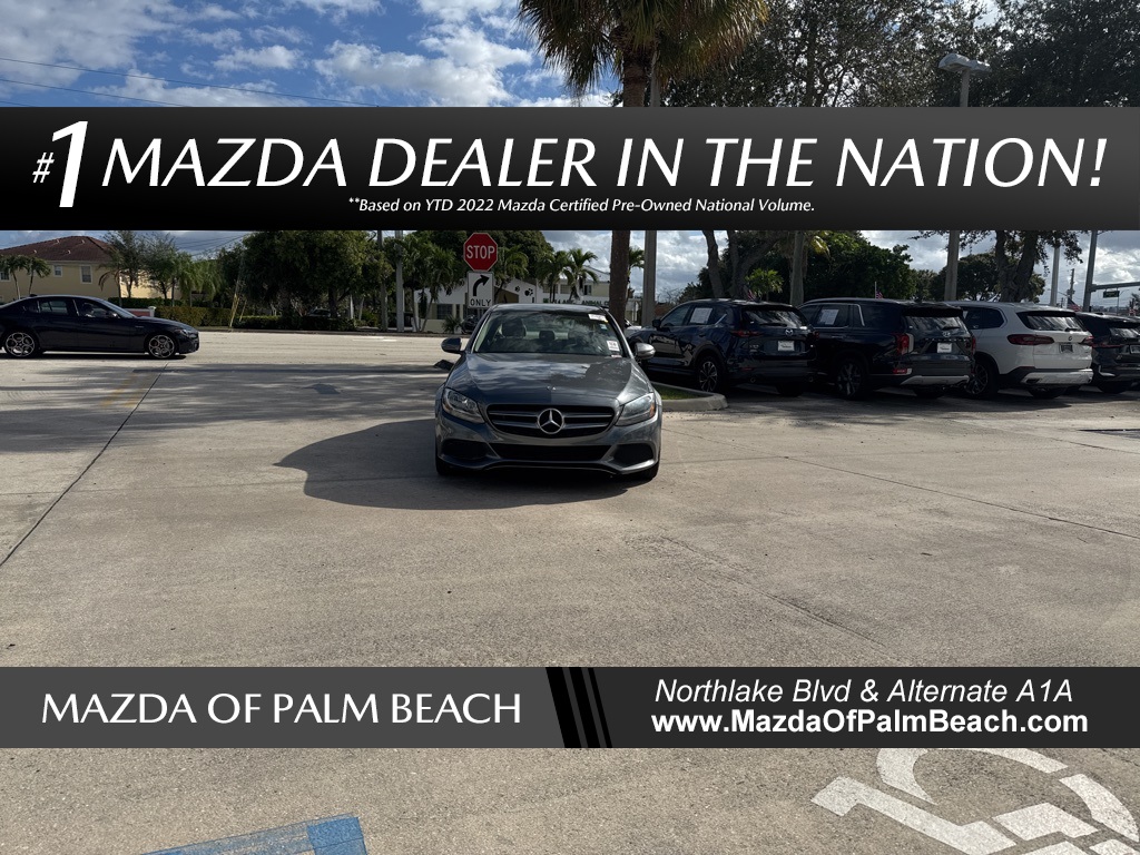 used 2018 Mercedes-Benz C-Class car, priced at $13,995