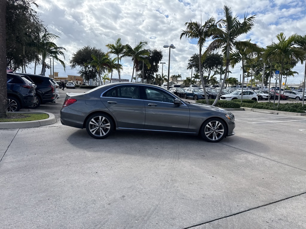 used 2018 Mercedes-Benz C-Class car, priced at $13,995