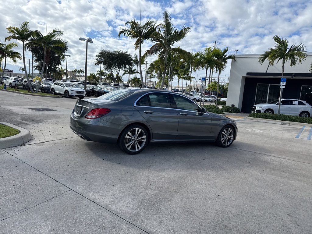 used 2018 Mercedes-Benz C-Class car, priced at $13,995