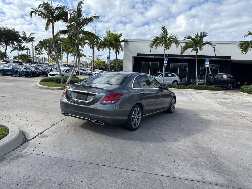 used 2018 Mercedes-Benz C-Class car, priced at $13,995
