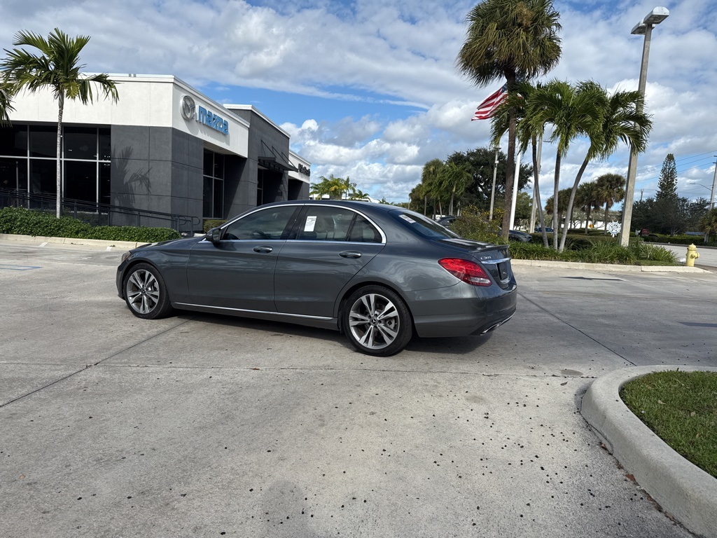 used 2018 Mercedes-Benz C-Class car, priced at $13,995