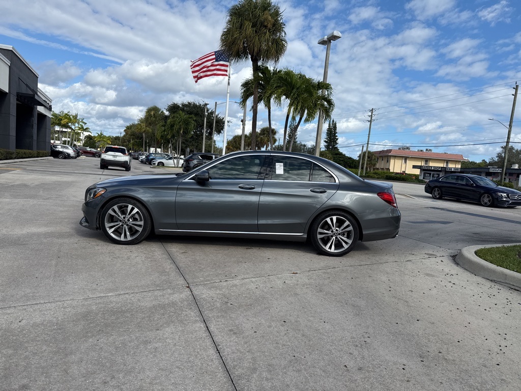used 2018 Mercedes-Benz C-Class car, priced at $13,995