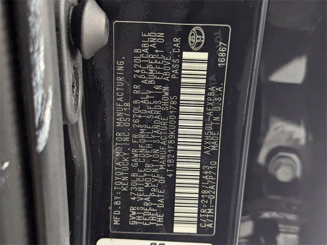 used 2019 Toyota Avalon Hybrid car, priced at $26,481