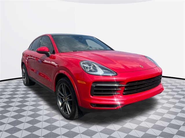 used 2021 Porsche Cayenne Coupe car, priced at $45,911