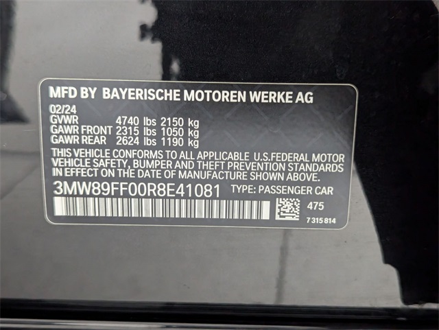 used 2024 BMW 3-Series car, priced at $44,401