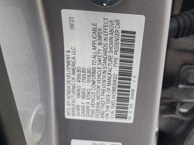 used 2024 Honda Civic car, priced at $22,250