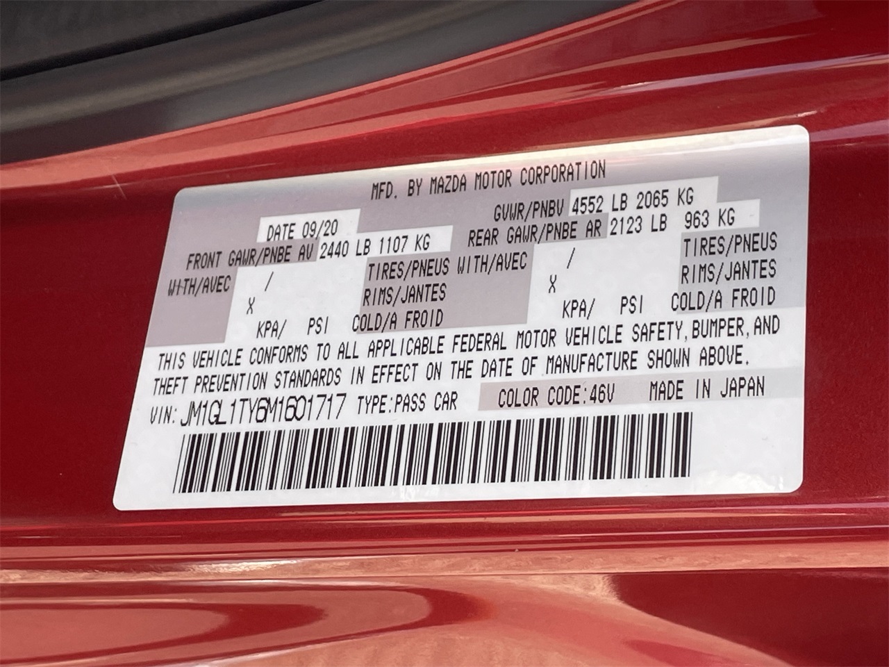 used 2021 Mazda Mazda6 car, priced at $21,999