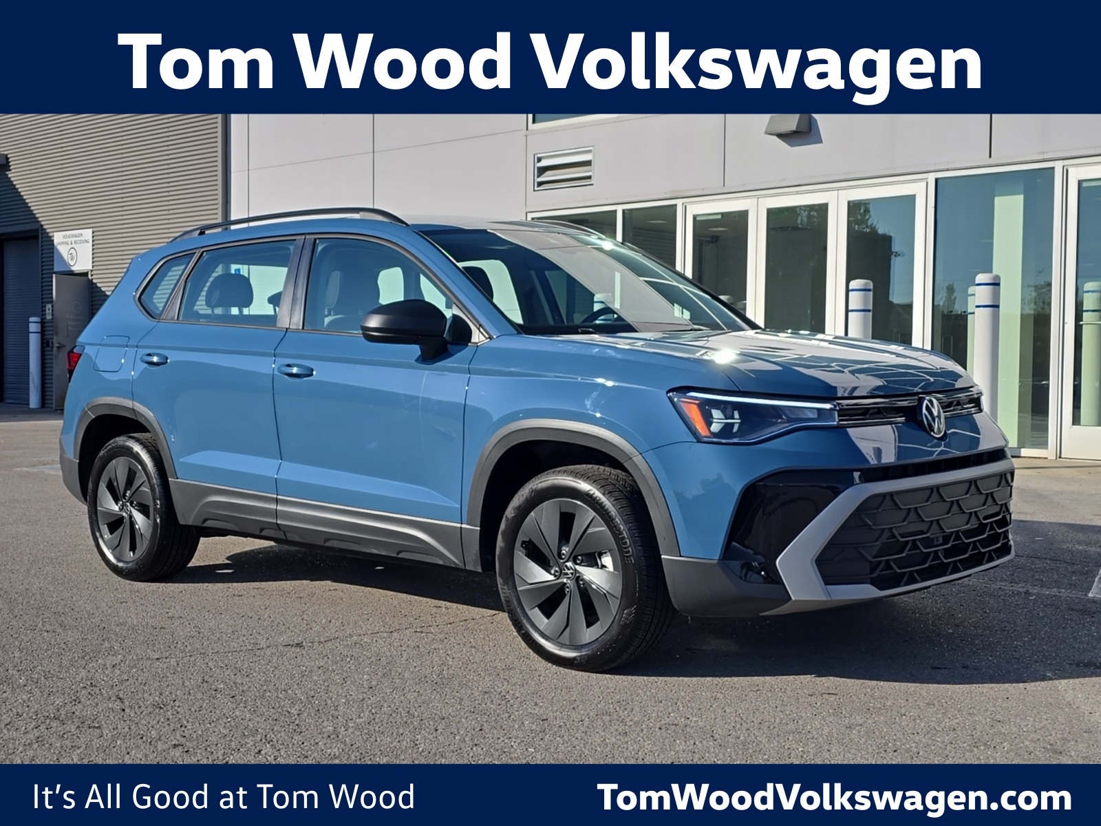 used 2025 Volkswagen Taos car, priced at $24,500