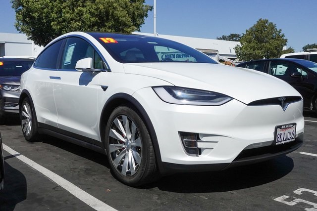 used 2019 Tesla Model X car, priced at $40,000