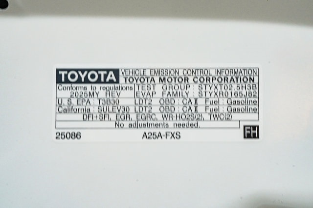 new 2025 Toyota RAV4 Hybrid car, priced at $35,724