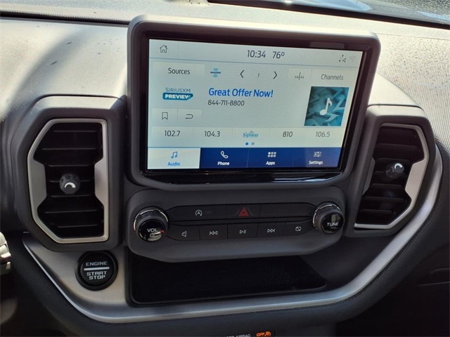 used 2021 Ford Bronco Sport car, priced at $21,500