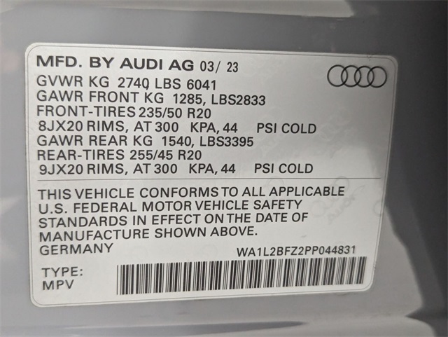 used 2023 Audi Q4 e-tron car, priced at $29,981