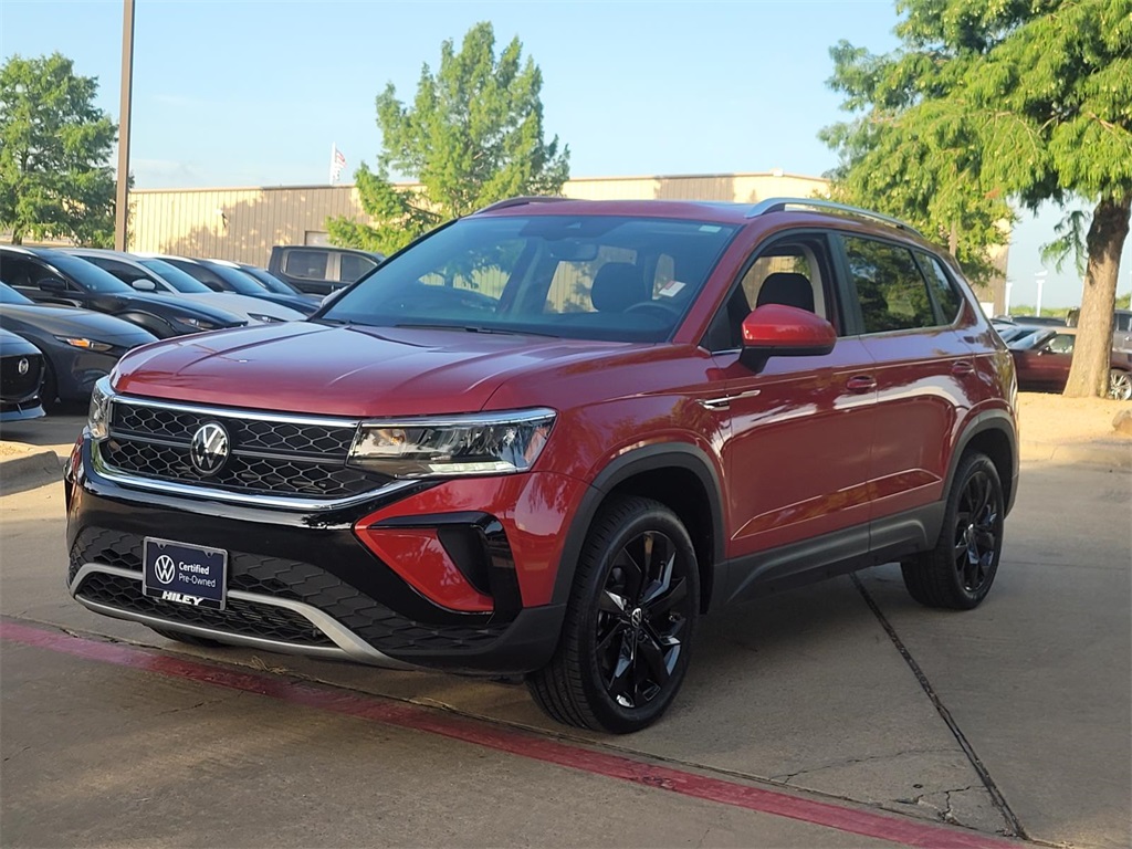 used 2024 Volkswagen Taos car, priced at $24,870