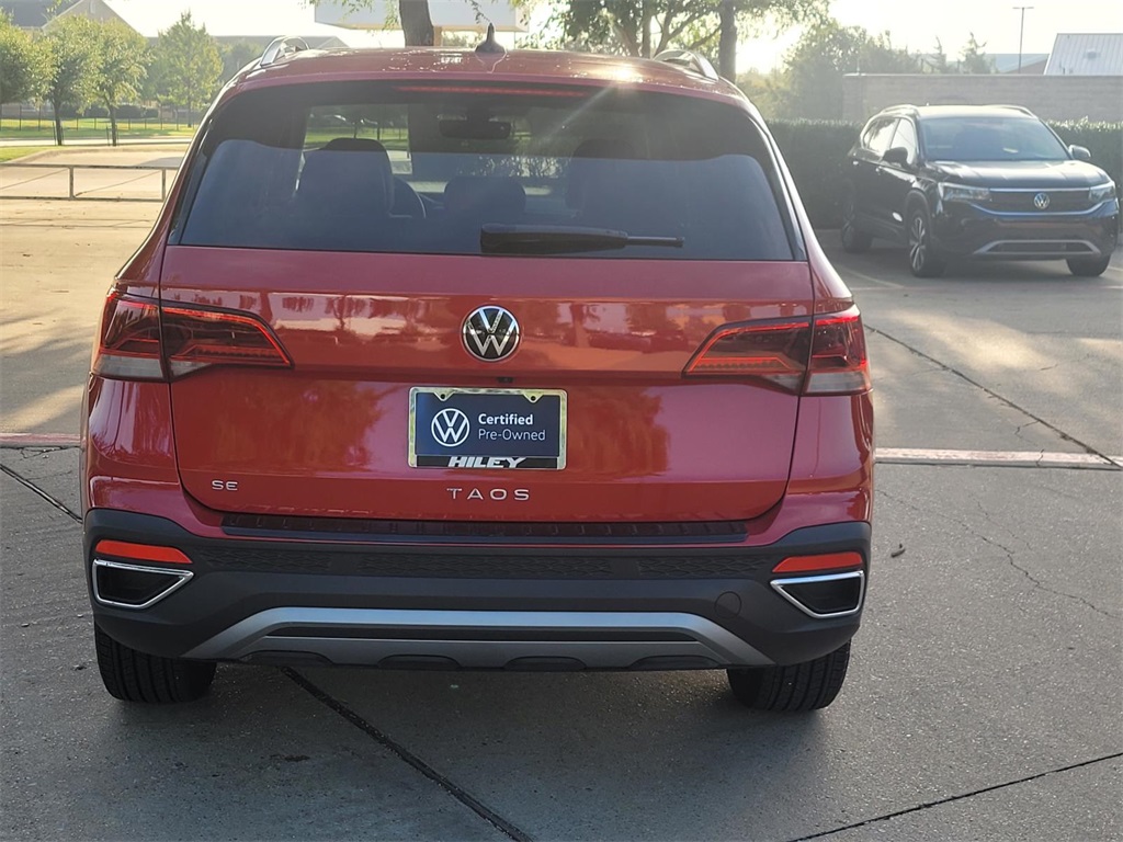 used 2024 Volkswagen Taos car, priced at $24,870