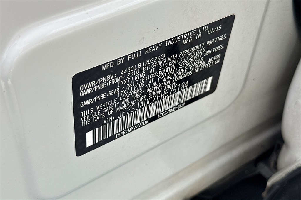 used 2015 Subaru Forester car, priced at $12,984