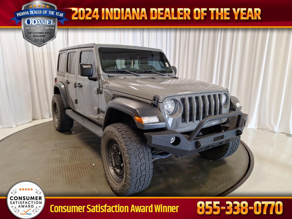 used 2018 Jeep Wrangler car, priced at $23,000