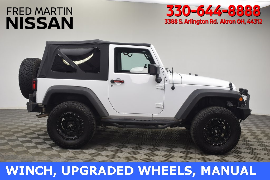 used 2016 Jeep Wrangler car, priced at $19,990