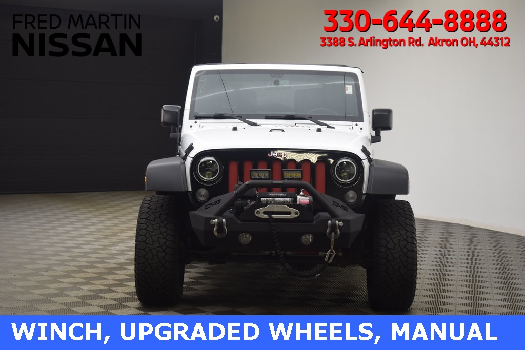 used 2016 Jeep Wrangler car, priced at $19,990