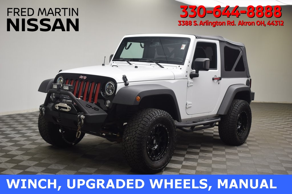 used 2016 Jeep Wrangler car, priced at $19,990