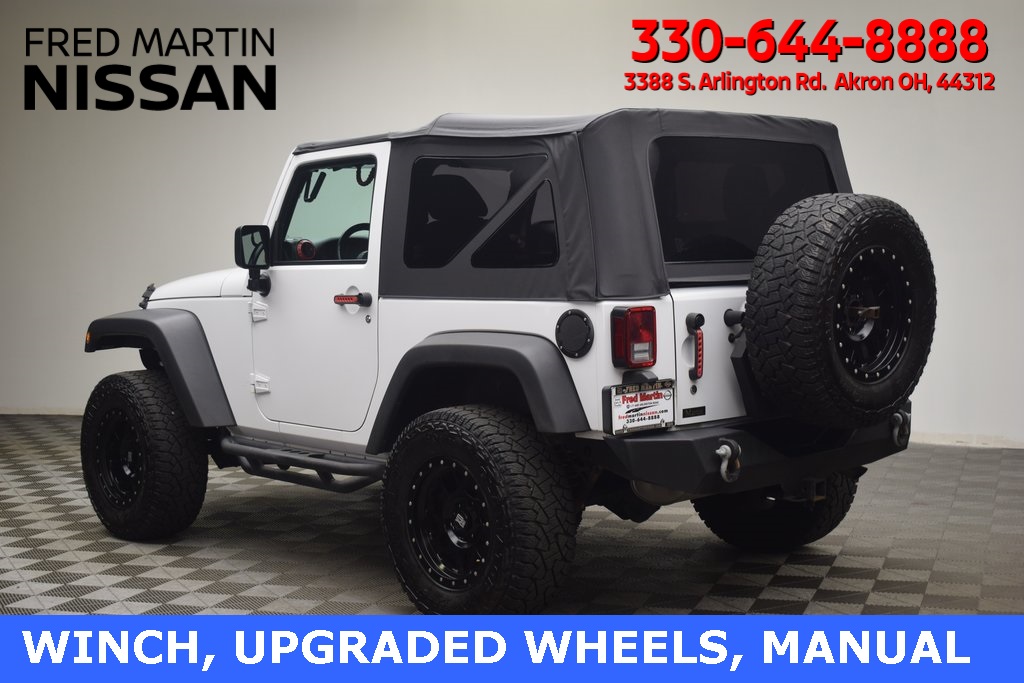 used 2016 Jeep Wrangler car, priced at $19,990