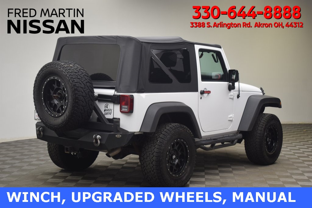 used 2016 Jeep Wrangler car, priced at $19,990