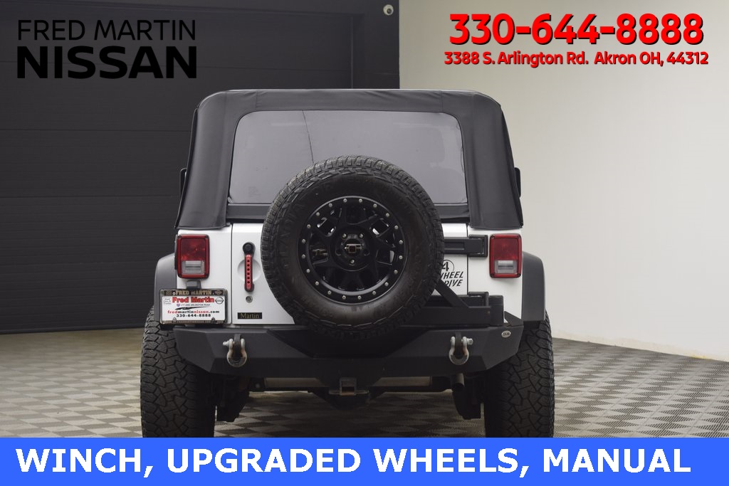 used 2016 Jeep Wrangler car, priced at $19,990