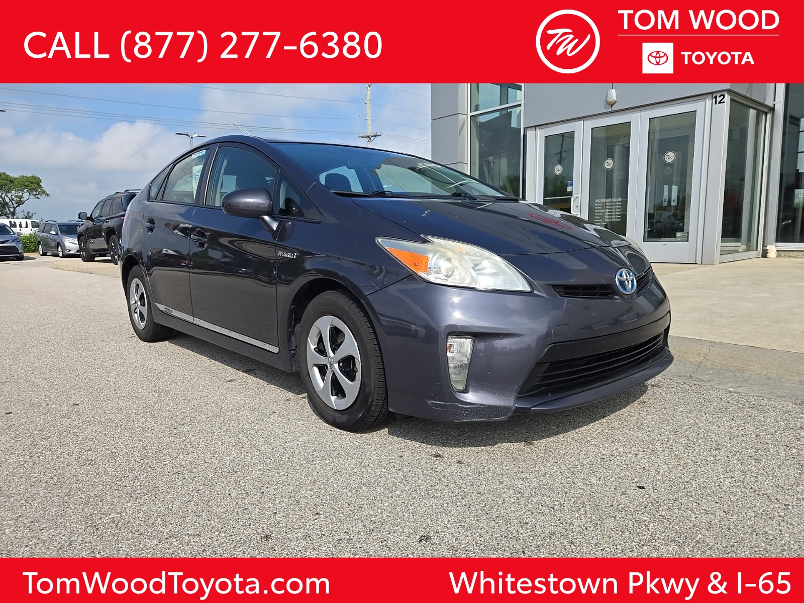 used 2013 Toyota Prius car, priced at $4,999