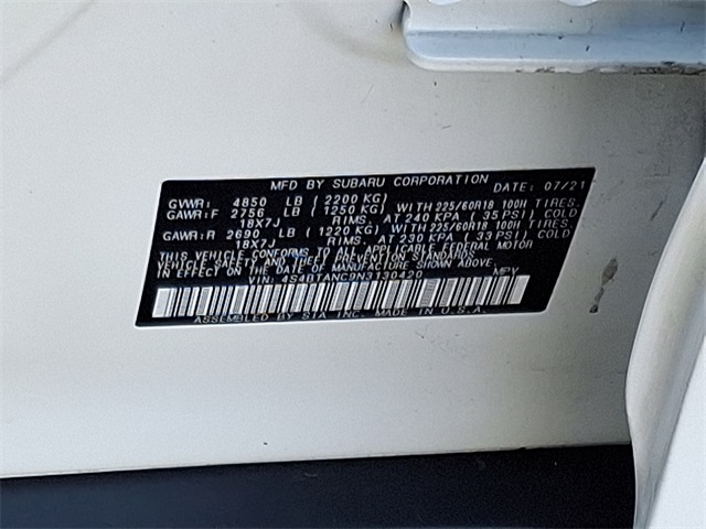 used 2022 Subaru Outback car, priced at $25,998