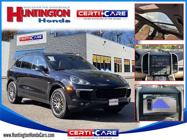 used 2018 Porsche Cayenne E-Hybrid car, priced at $22,657