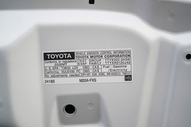 new 2026 Toyota Prius Plug-In Hybrid car, priced at $41,064