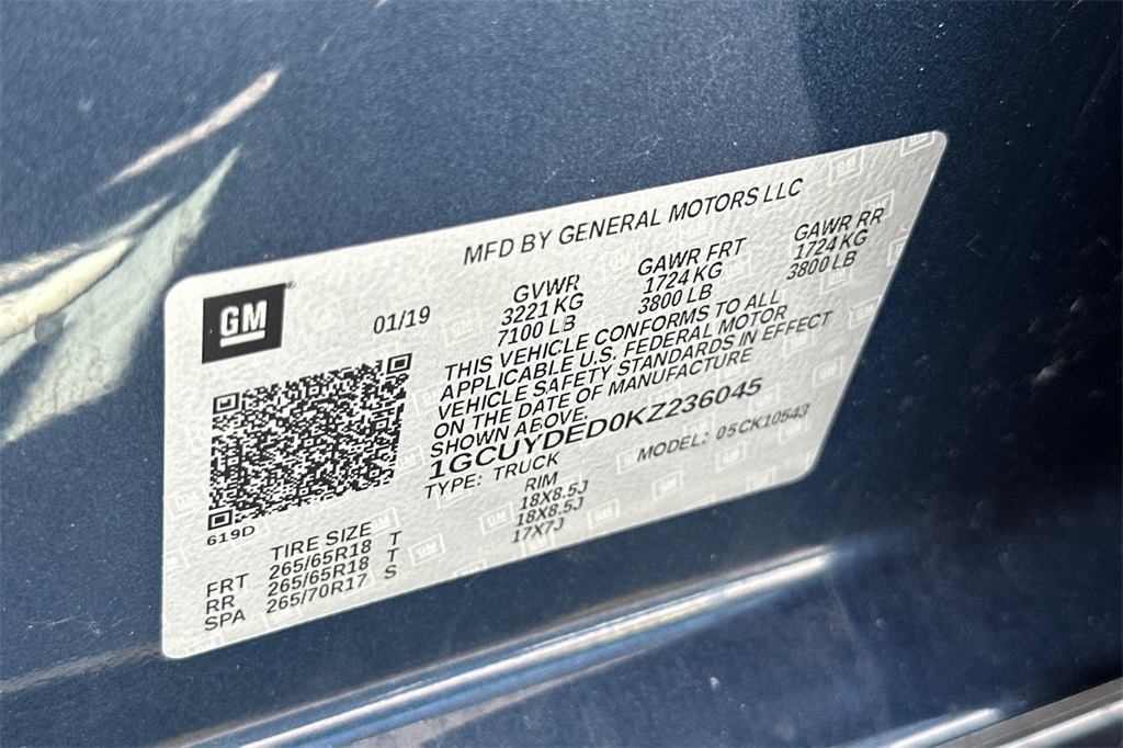 used 2019 Chevrolet Silverado 1500 car, priced at $32,945