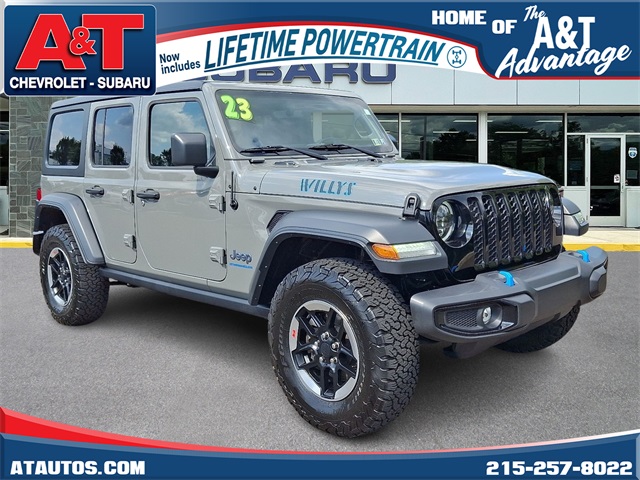 used 2023 Jeep Wrangler car, priced at $32,997