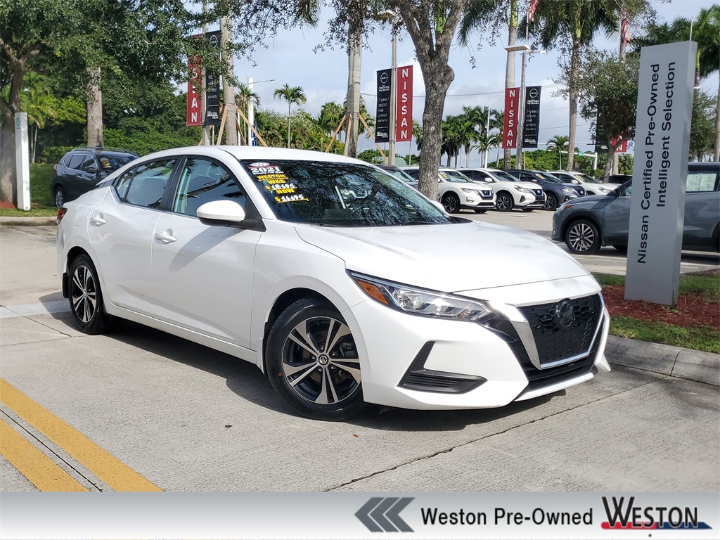 used 2021 Nissan Sentra car, priced at $16,995