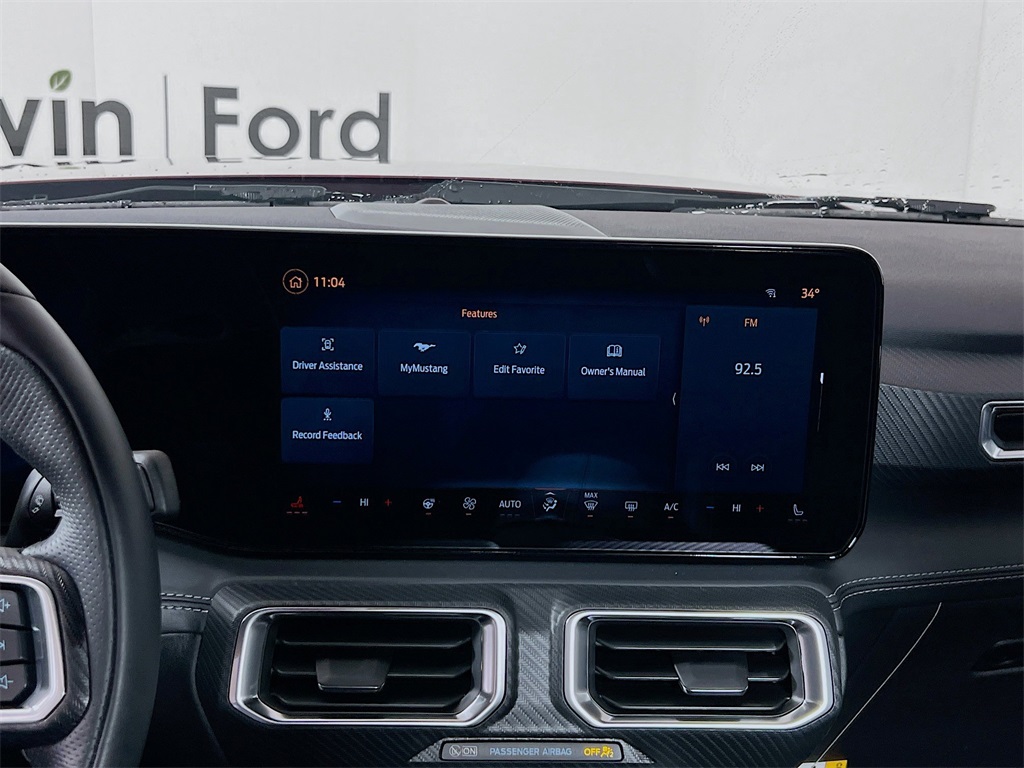 new 2025 Ford Mustang car, priced at $40,250