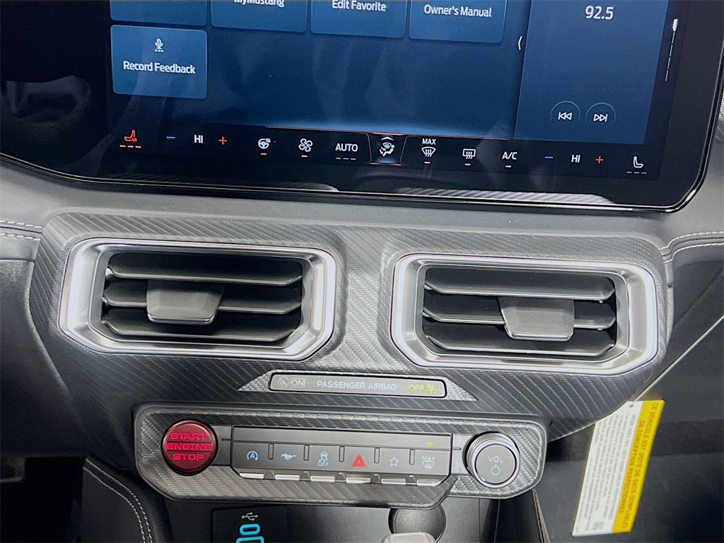 new 2025 Ford Mustang car, priced at $40,250