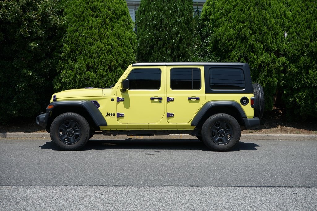 used 2024 Jeep Wrangler car, priced at $24,495