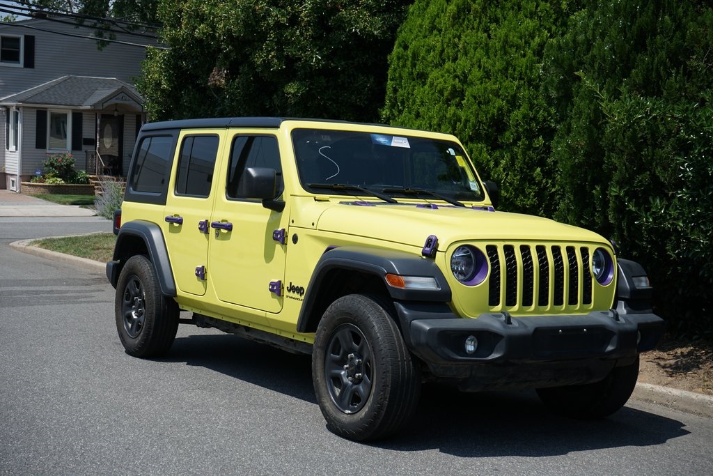 used 2024 Jeep Wrangler car, priced at $24,495