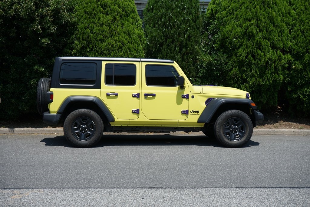 used 2024 Jeep Wrangler car, priced at $24,495