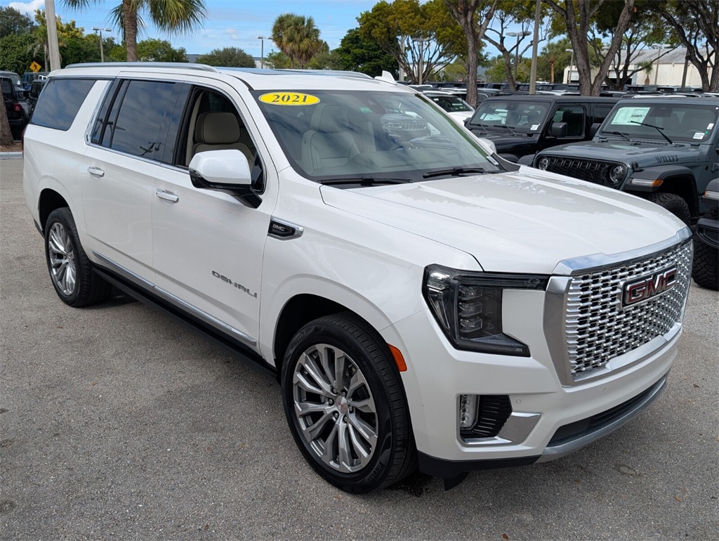 used 2021 GMC Yukon XL car, priced at $48,688