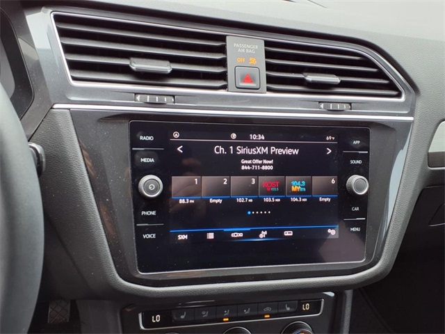 used 2021 Volkswagen Tiguan car, priced at $21,700
