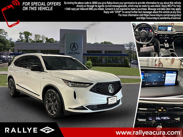 used 2022 Acura MDX car, priced at $41,666