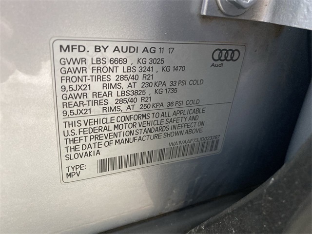 used 2018 Audi Q7 car, priced at $23,058